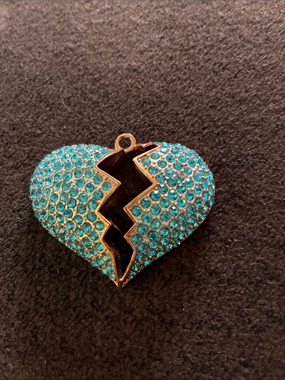 Betsy Johnson Heart Necklace Charm